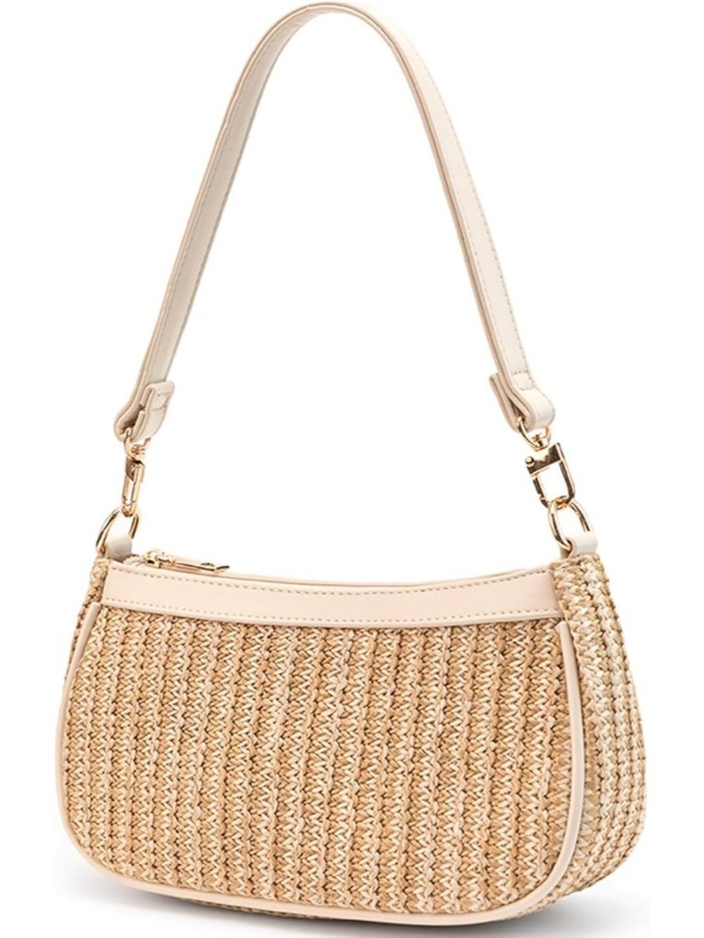 Womens Khaki Flower Retro Vegan Leather Hobo Shoulder Multi Pocket Crossbody Bag